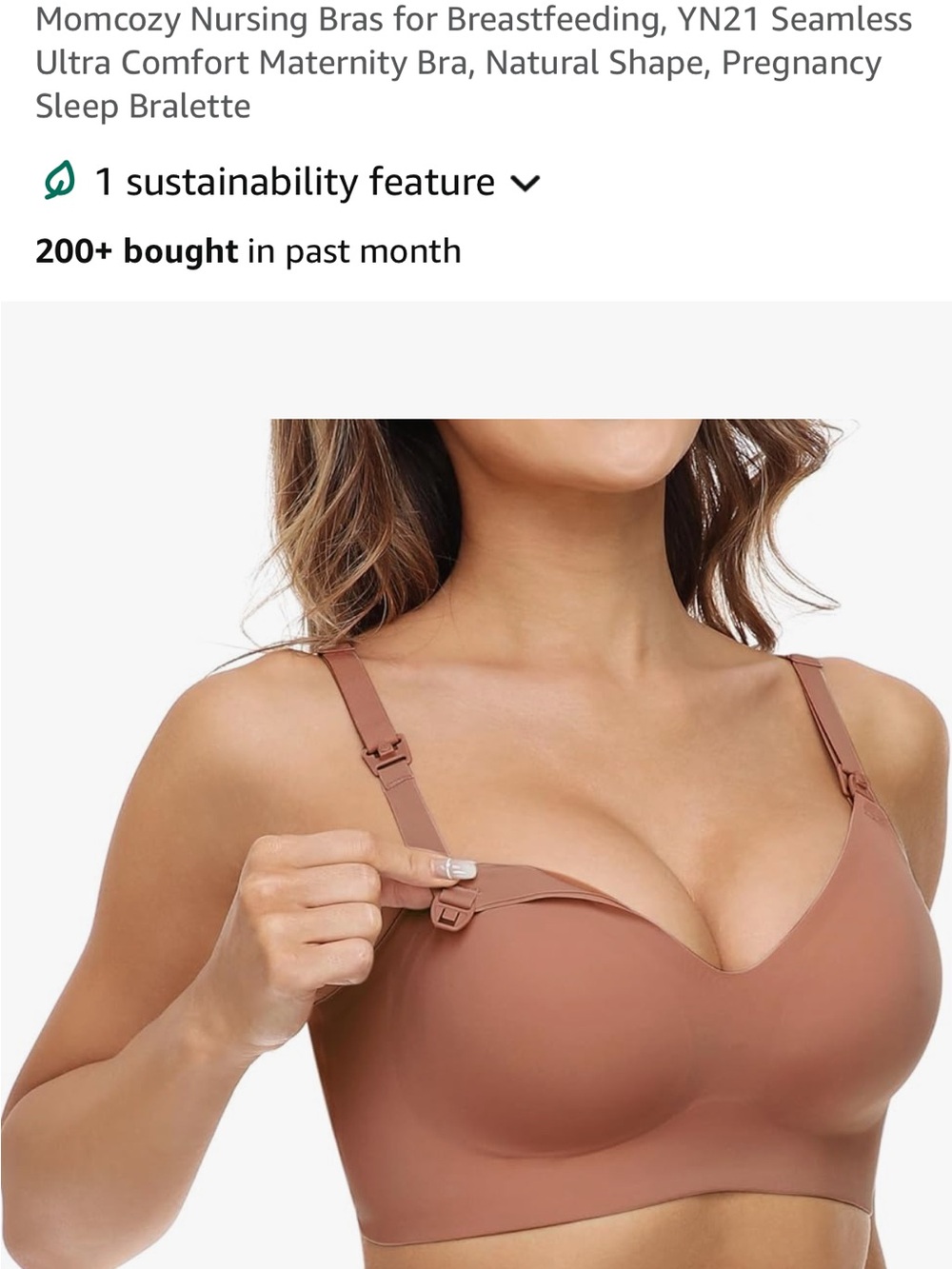 Wireless Nursing Bra